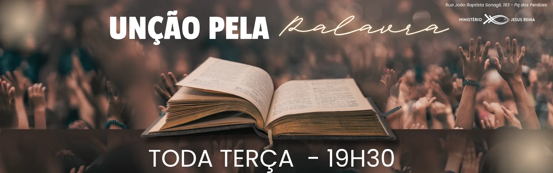 UNÇÃO PELA PALAVRA